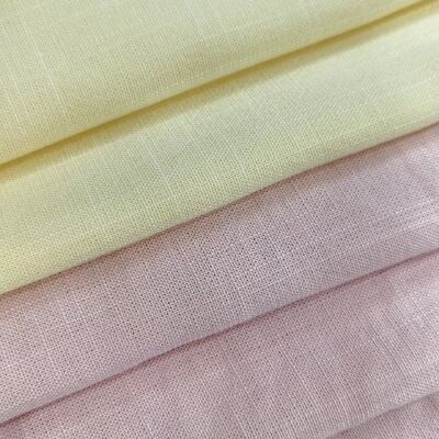 220 GSM Breathable Wrinkle Resistant Linen Rayon Fabric for Blouses and Shirts