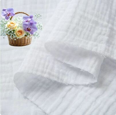 100% Cotton 40S Double Gauze Fabric (120GSM) Naturally Soft. Breathable. Made for Relaxed Living.
