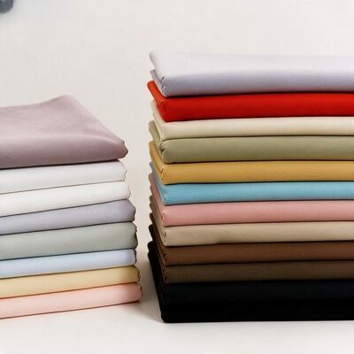 Premium 140gsm Microfiber Fabric with High Wrinkle Resistance and 150cm Width for Luxury Shirts
