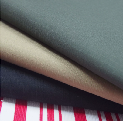 Anti-Static Grid Anti-Tear 150gsm Workwear Fabric CVC Blend for Professional Uniforms