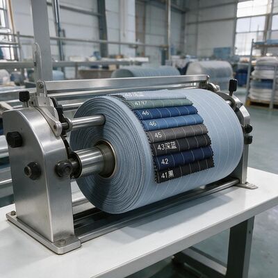 Polyester Yarn-Dyed Stripe Fabric - Wrinkle-Resistant Easy-Care 230gsm Uniform Fabric for Professional Workwear