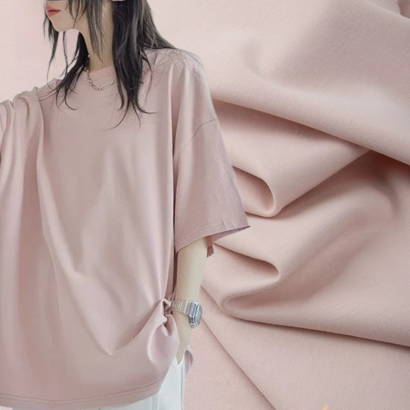 Premium 290 GSM Tencel™ Knit Fabric with Wrinkle Resistance and Excellent Elastic Recovery for Sportswear