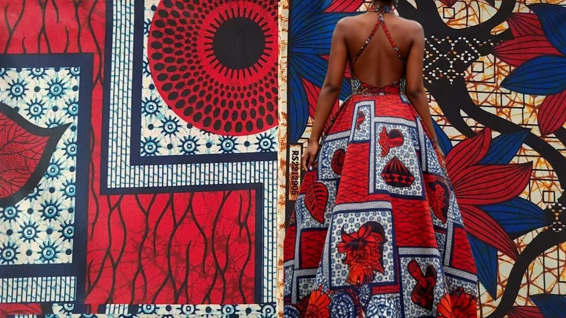 Vibrant Durable High Wrinkle Resistance African Wax Print Polyester Fabric